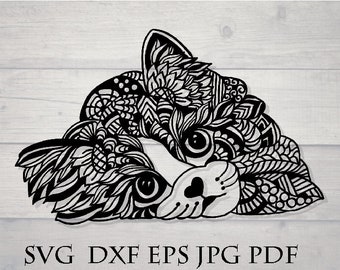 Free Free 164 Layered Cat Mandala Svg Free SVG PNG EPS DXF File