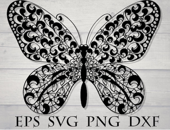 Download Free Mandala Butterfly Svg Etsy SVG Cut Files