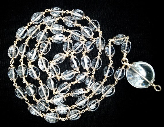 Sphatik Beaded Women's Bracelet - Mata Payals Exclusive Silver Jewellery