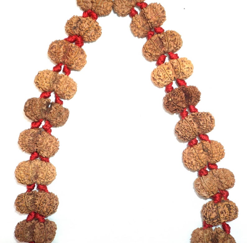 Gauri Shankar Rudraksha Kantha Nepal 33 Beads Etsy