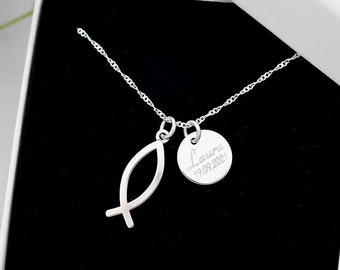 Necklace “Ichthys” 925 silver