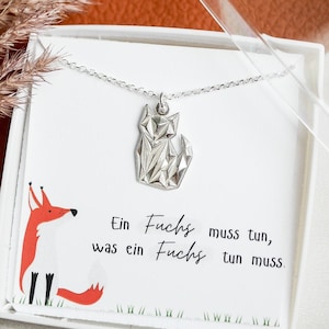 Ketting “Herfstvos” 925 zilver