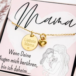 Halskette &quot;Mama&quot; 925er Silber, vergoldet