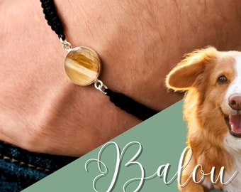 Fellarmband "Balou" 925er Silber