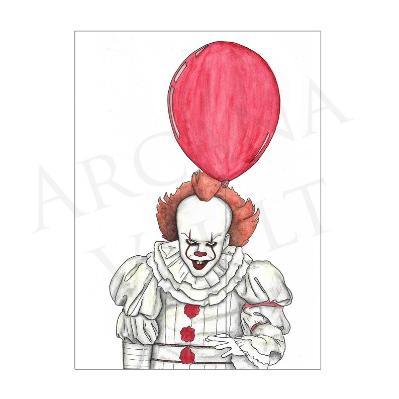 Pennywise It painting / print / poster / Stephen King / | Etsy