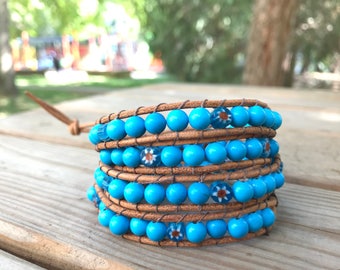 Turquoise Wrap Bracelet