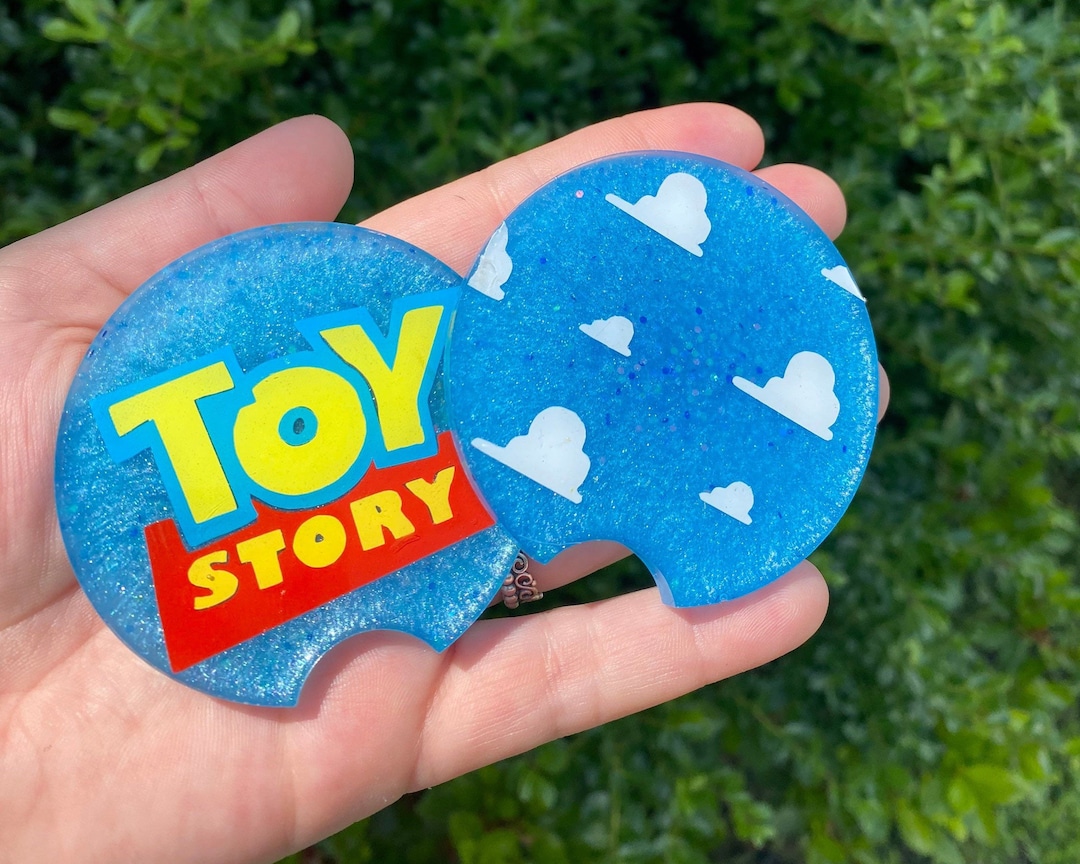 Toy Story Car Coasterset of 2 Etsy
