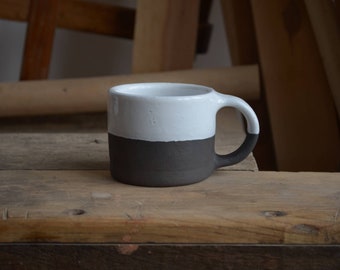 Pottery mug. Coffee mug. Coffee cup. Custom pottery.