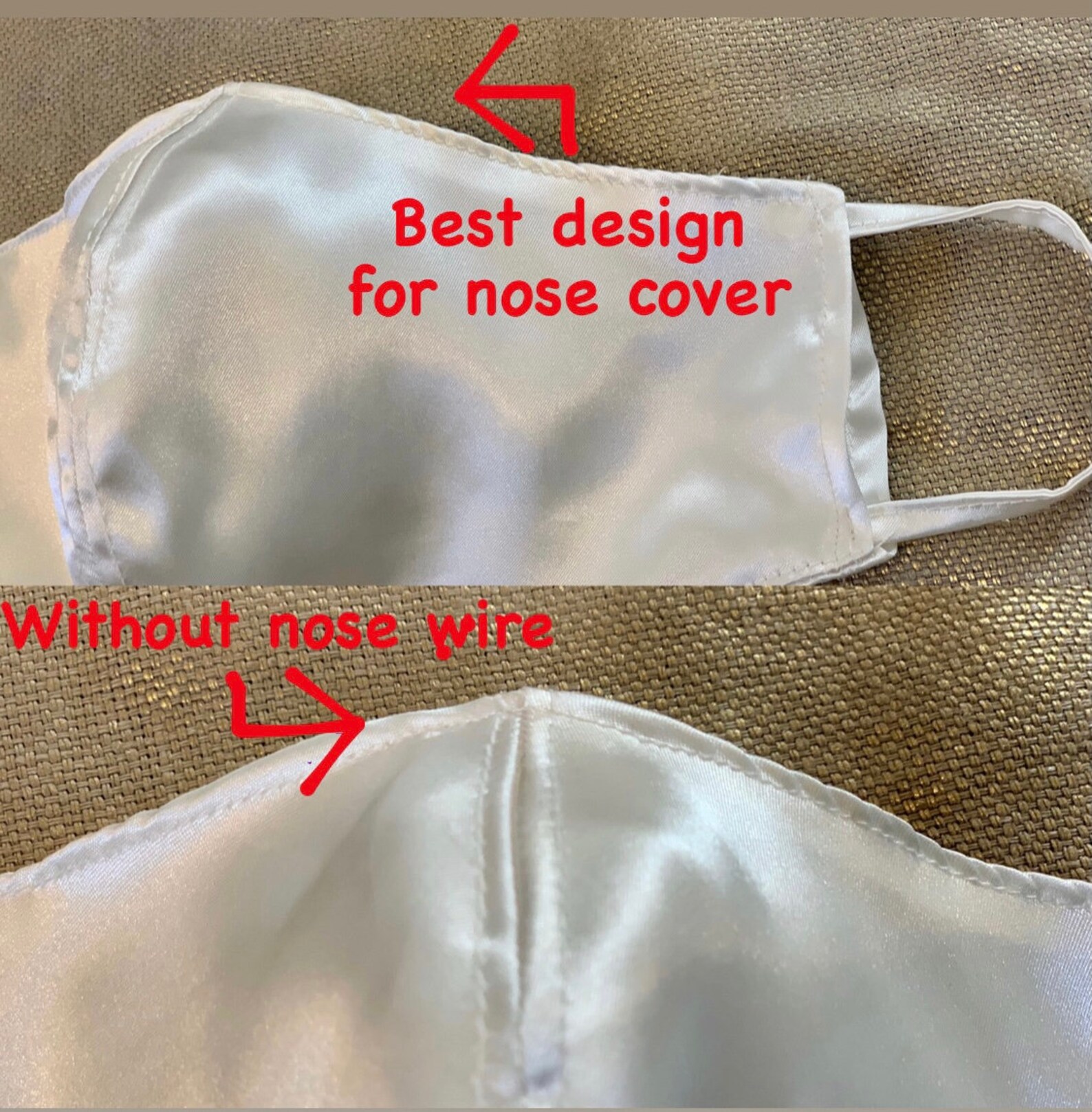 Soft Silk Face Mask/Satin Face Mask/ Reusable Face mask/ Etsy