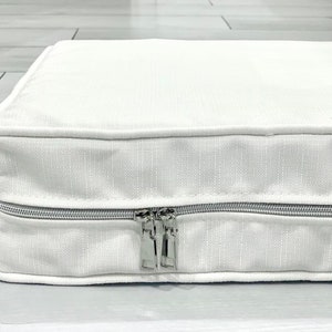 Customer Own Material - Cushion Cover with Piping (not included Foam)/ Pillow Case / seat - couch- bench - cushion cover