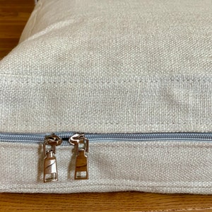 Custom Cushion Cover With Zipper not Included Foamwithout Piping Couch Bench Camper RV Cushion Cover Etsy