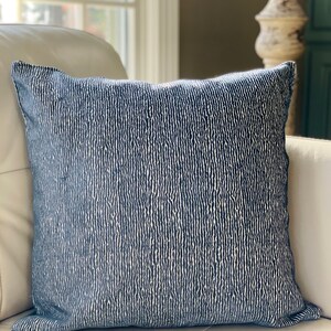 Blue pillow cover | Home Decor Pillow | High Quality Pillow| Blue Wave pillow cover | Heavy weight pillow cover | Decorative Pillow