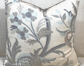 P Kaufmann floral printed Throw Pillow Cover