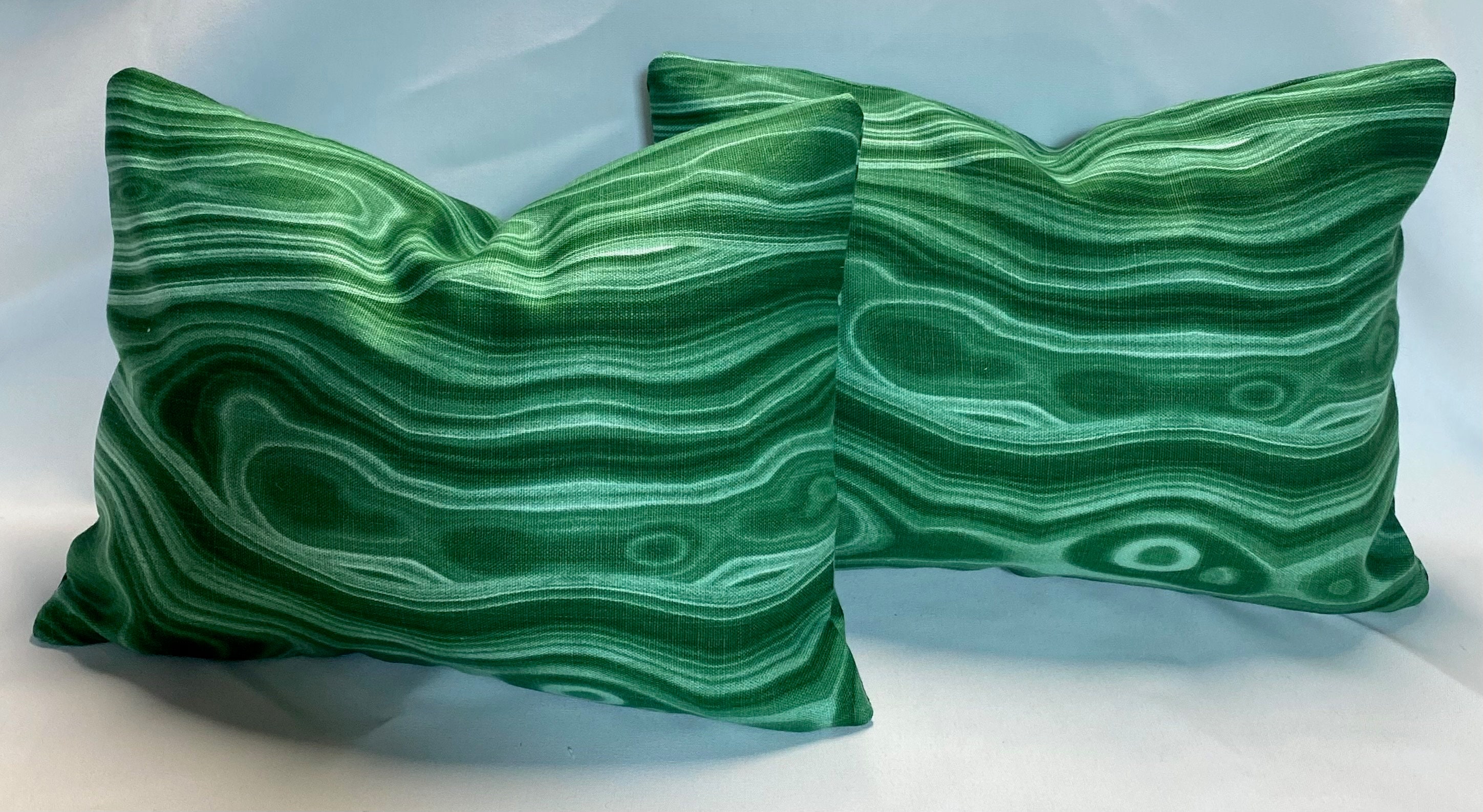 Robert Allen Malakos Malachite Pillow Cover Size 10x14 Etsy