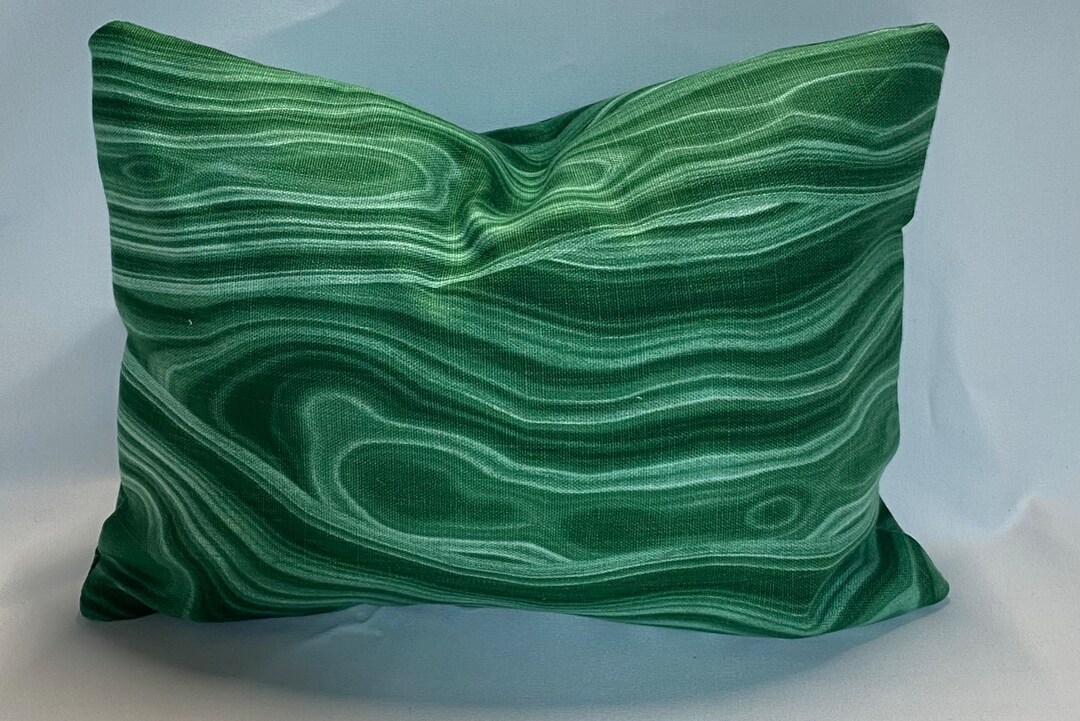 Robert Allen Malakos Malachite Pillow Cover Size 10x14 Etsy