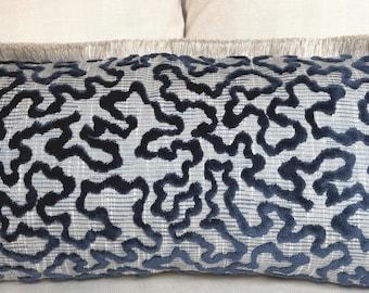 Janis Raised Velvet by Schumacher Custom sizes  and trim available- just inquire