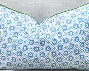 Thibaut Mini Sun Pillow Cover From the Devon Collection  Custom sizes and options available