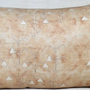 14x 20 Designer Kissenbezug Farbe ist eine Tonfarbe und Creme