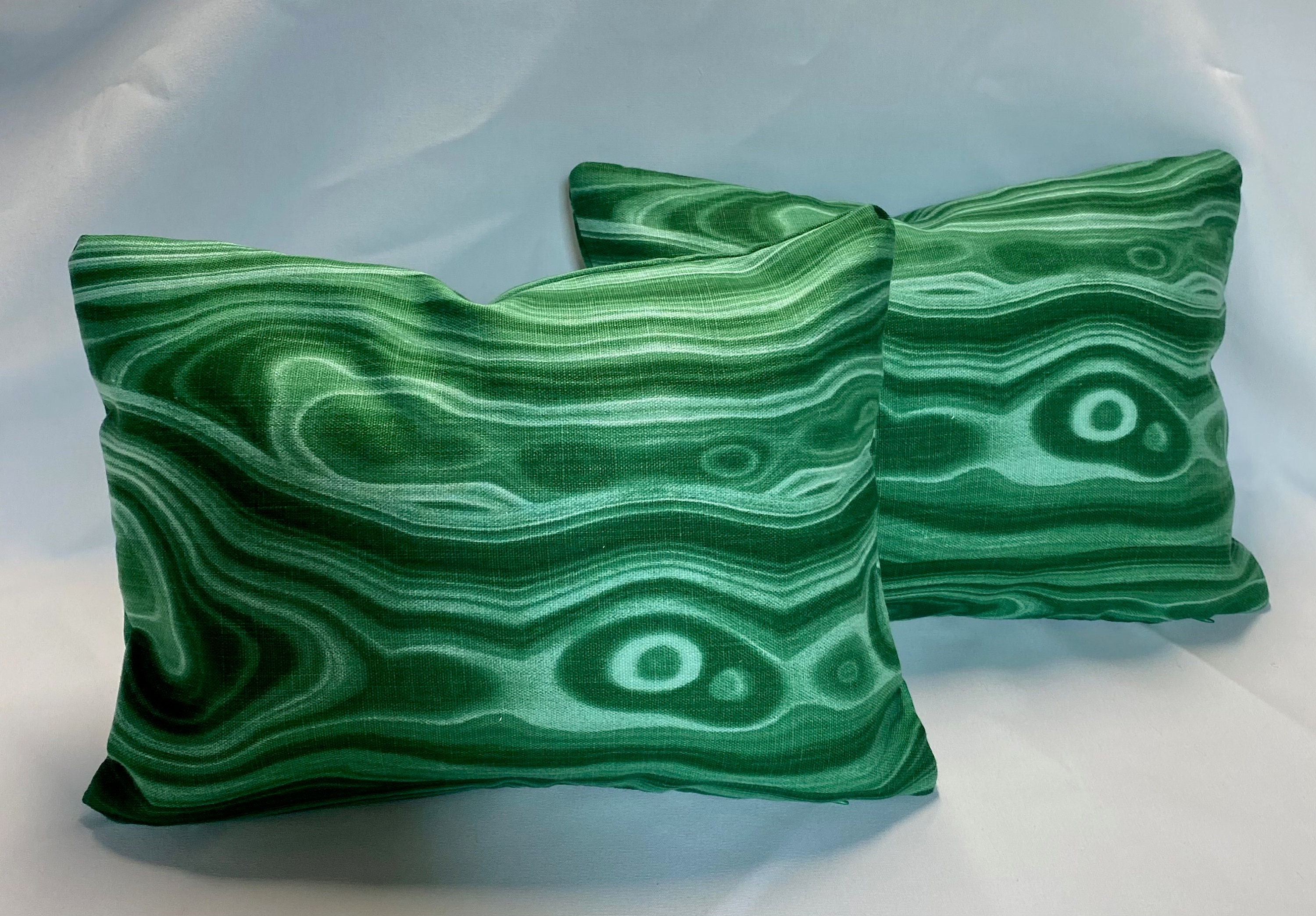 Robert Allen Malakos Malachite Pillow Cover Size 10x14 Etsy