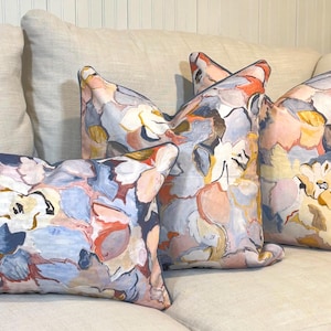 Vousta Maude Linen Fabric Pillow Cover