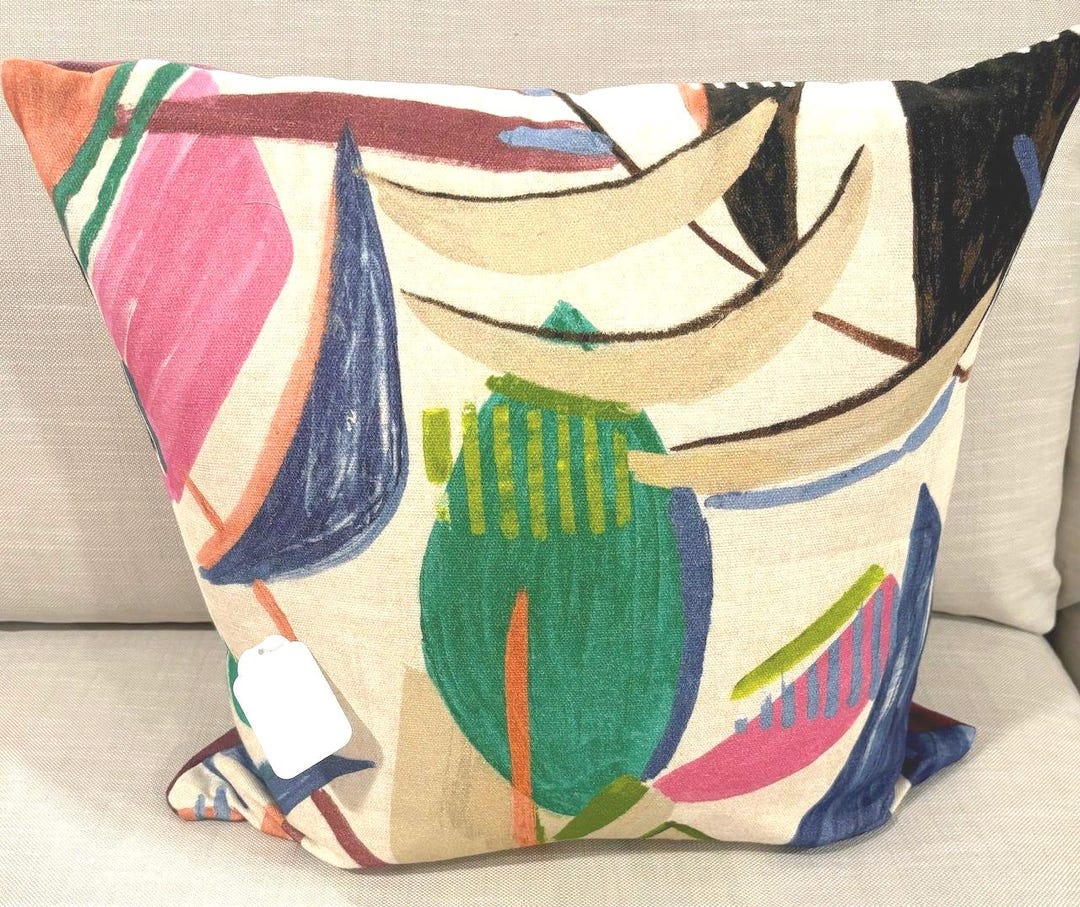 P Kaufmann Conga Fiesta 20x20 Abstract Colorful Pillow Covers - Etsy