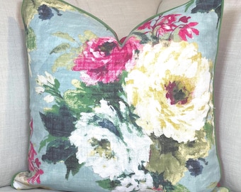 Floral Printed pillow cover  19x19