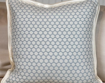 Thibaut Bijou Pillow Cover in Light blue