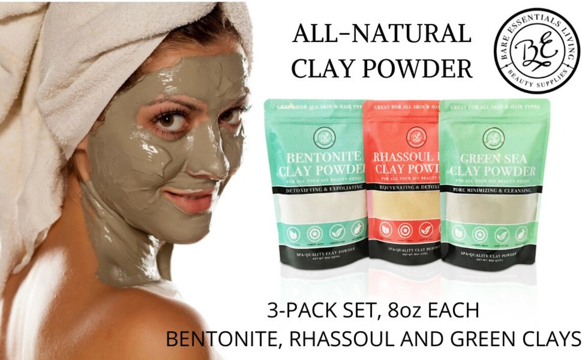 Bulk Clay Mask Clay Face Mask Set Face Mask Kit Spa Gift Etsy Italia
