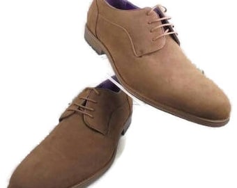 New Size 12 Med. Brown Suede Lace Up From Arider