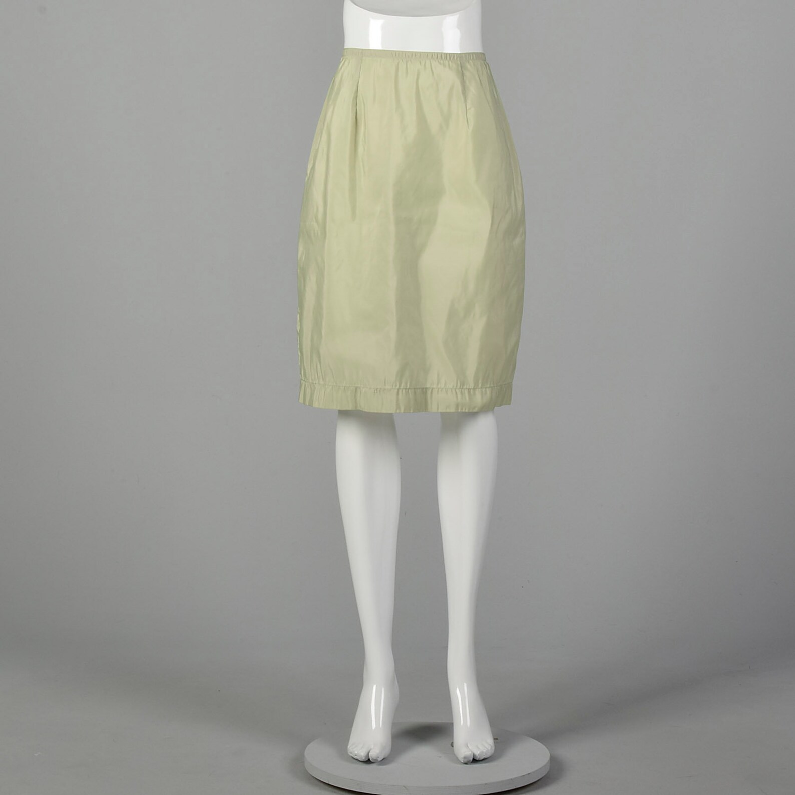 Small 1960s Pastel Green Half Slip Vintage Lingerie Short Nylon American Maid Skirt Liner Etsy