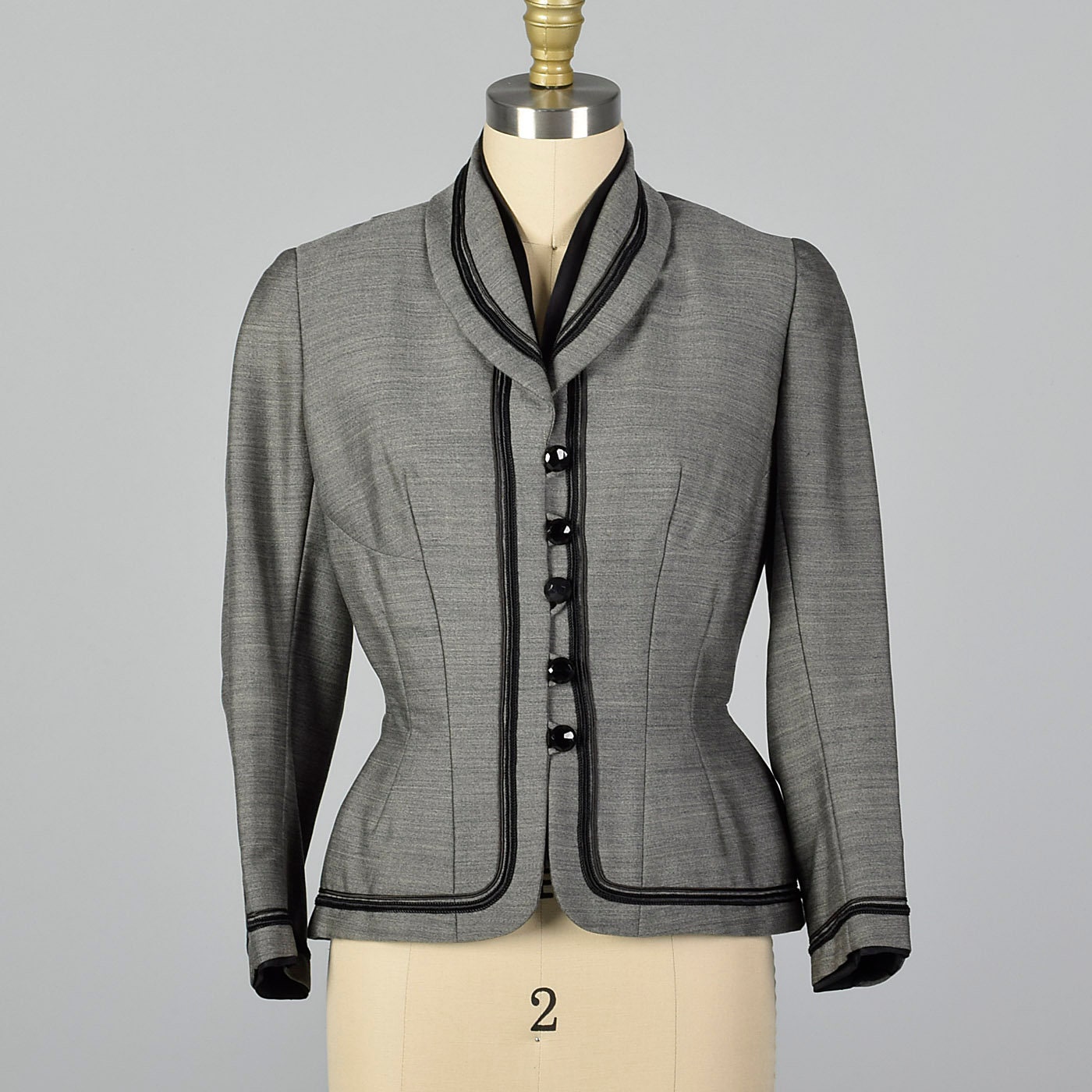 Large 1950s Bonwit Teller Cotton Blouse