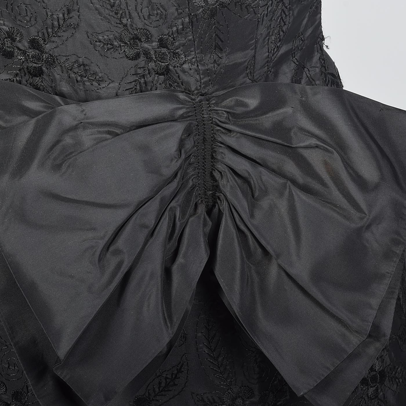 XL 1950s Plus Size Dress 50s Little Black Dress LBD Short - Etsy