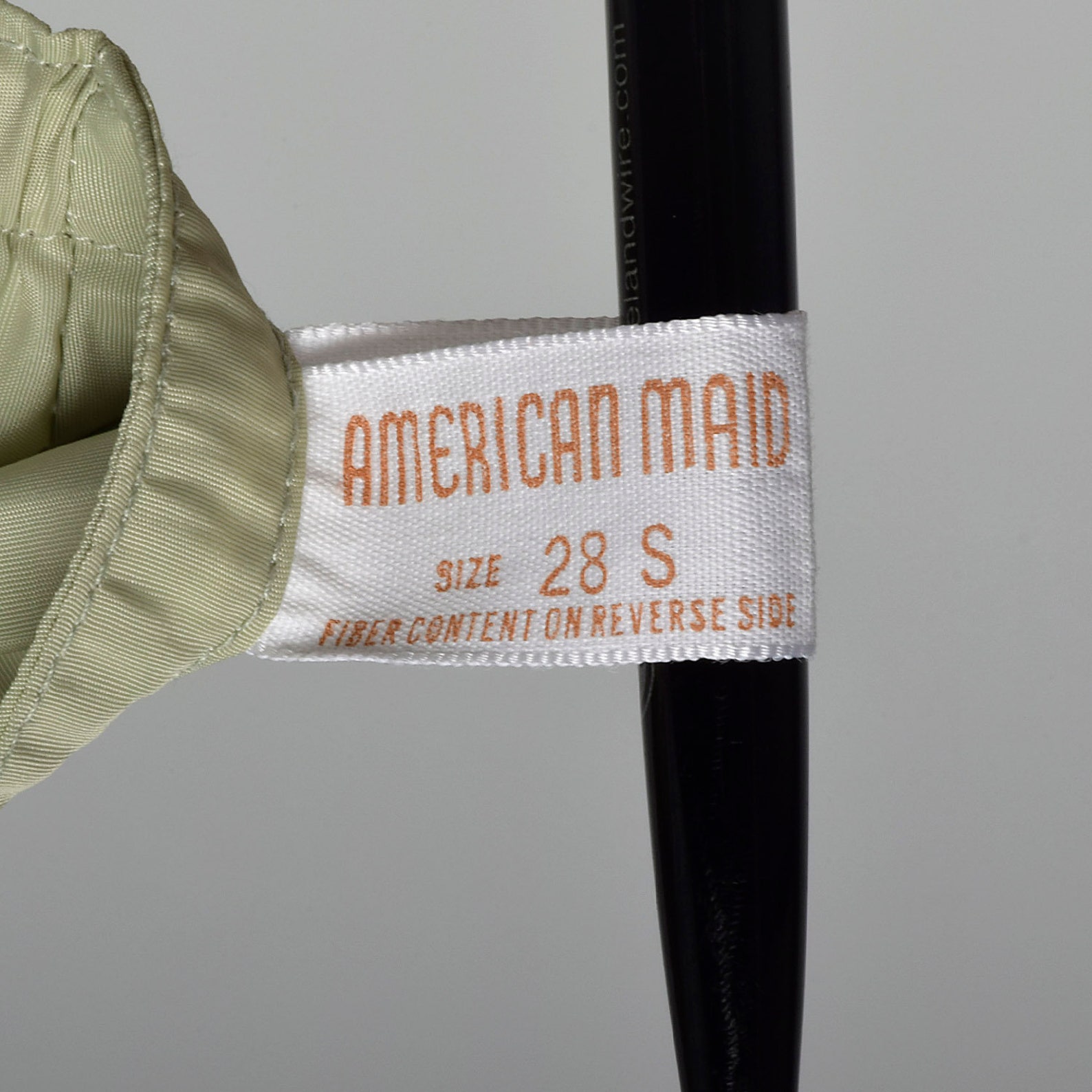 Small 1960s Pastel Green Half Slip Vintage Lingerie Short Nylon American Maid Skirt Liner Etsy