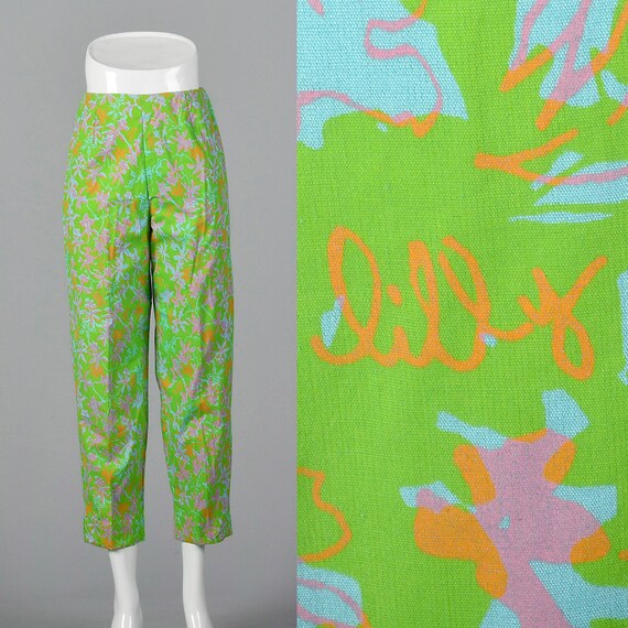 Medium 1960s Lilly Pulitzer Signature Print Cigare