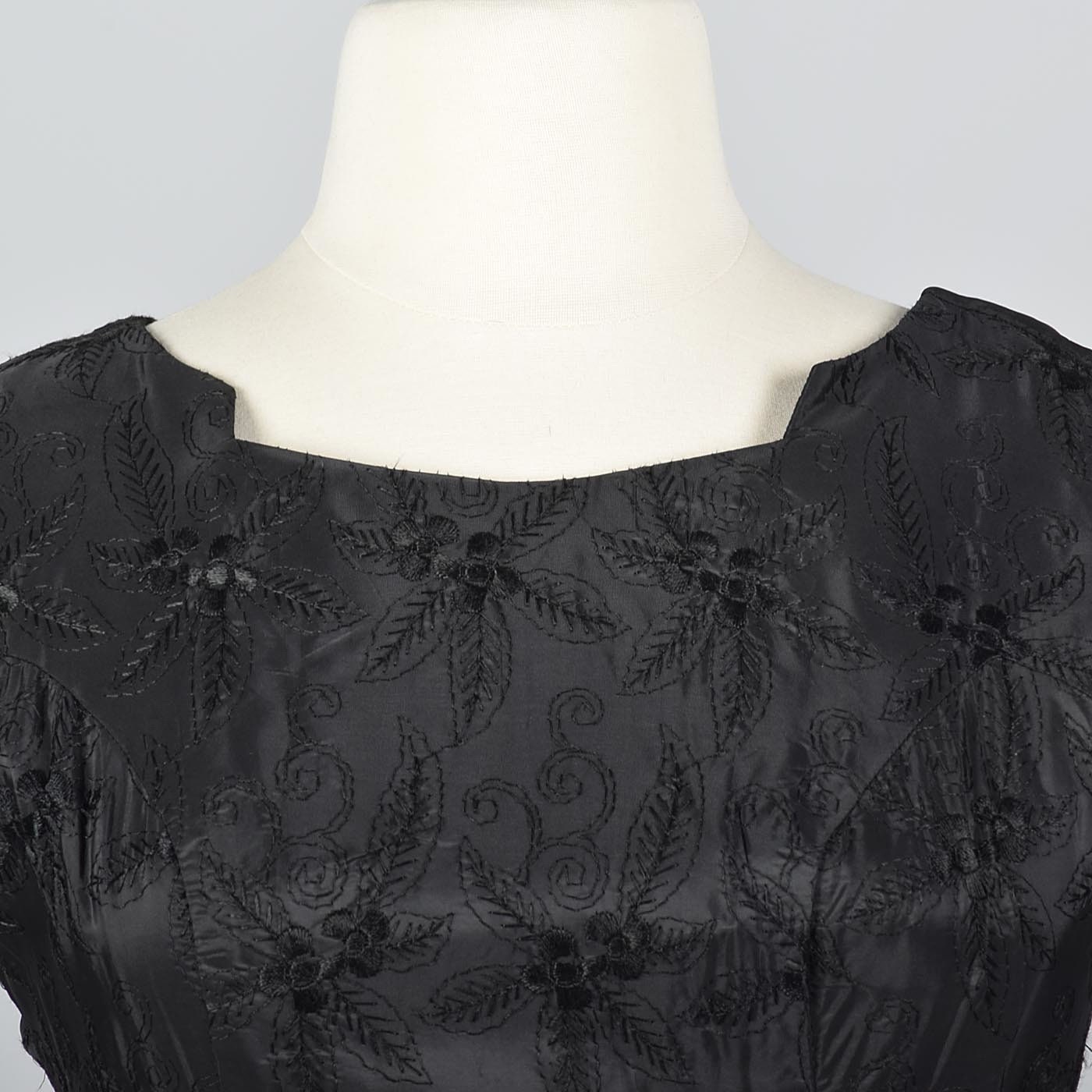 XL 1950s Plus Size Dress 50s Little Black Dress LBD Short - Etsy