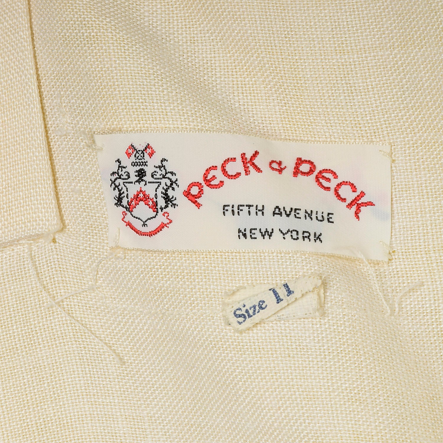 1960s Butterfly Print Shirt Dress by Peck + Peck | XS/S