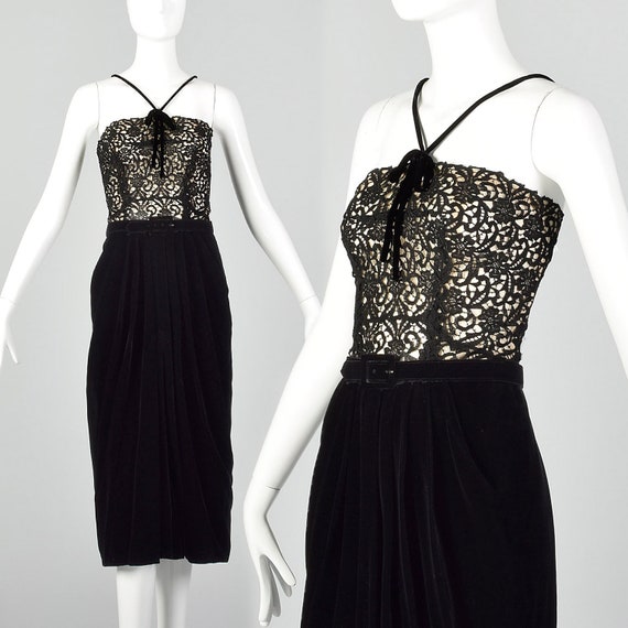 pin up evening dress