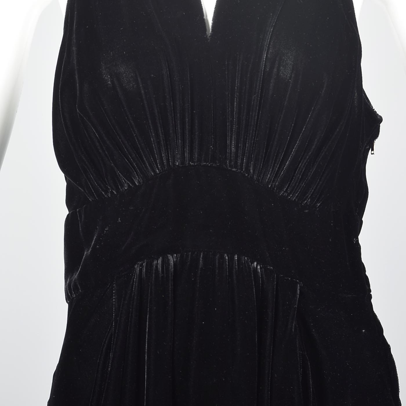 Medium 1930s Formal Gown Black Silk Velvet Evening Dress Full - Etsy