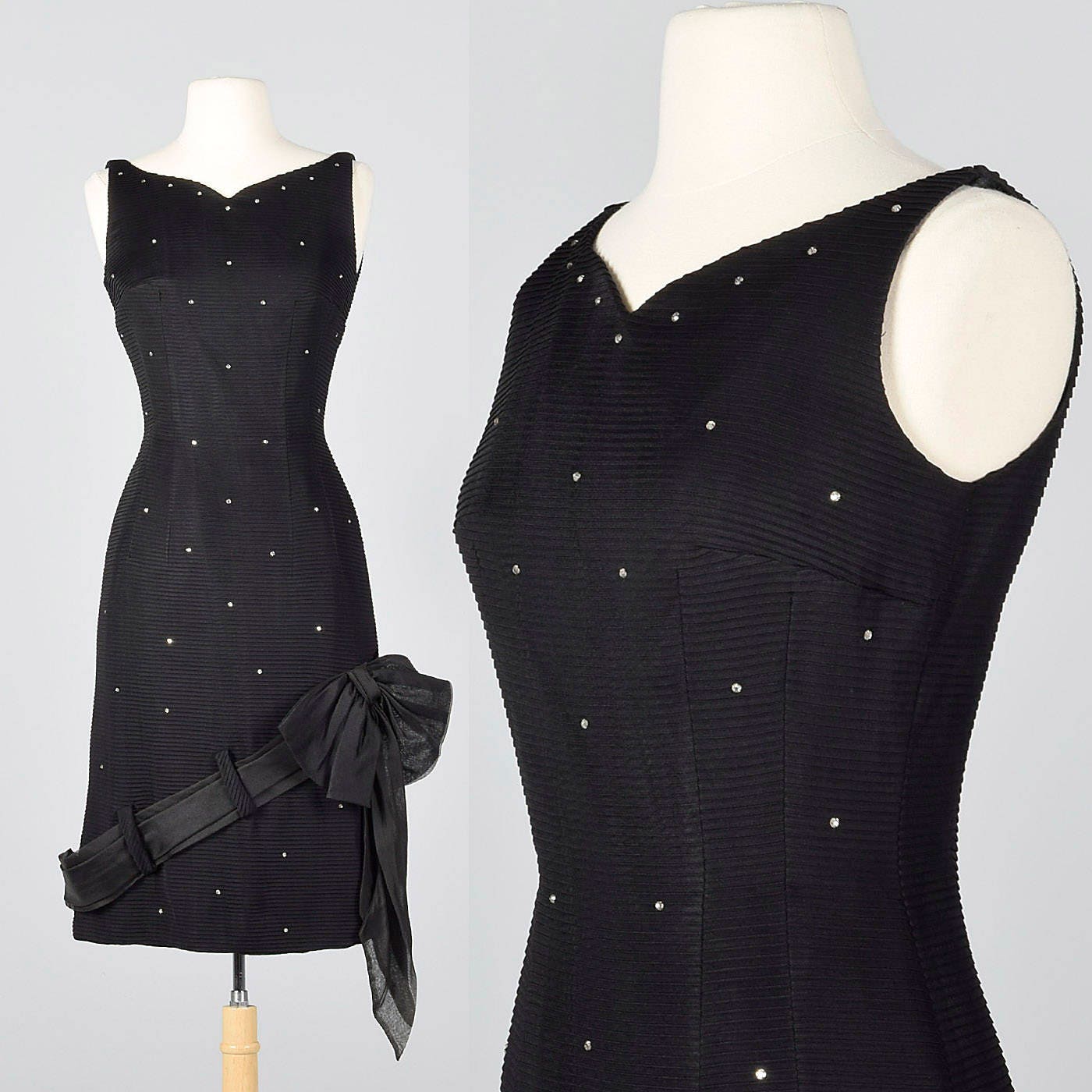1950s little black dress