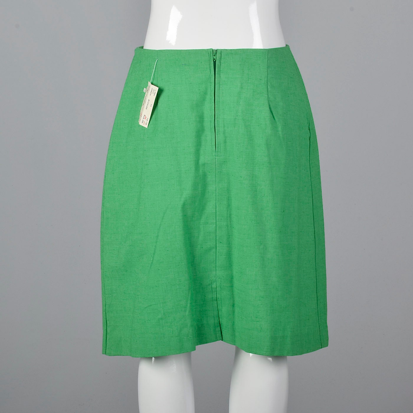 Medium Deadstock Mini Skirt Green Patch Pockets White Trim - Etsy