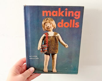 Vintage making dolls book  Hans Witzig 1969