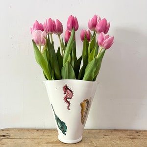 Mid-Century modern seashore shell vase Made in Italy