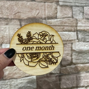 Baby milestones | Monthly markers | photo props