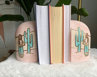 Southwestern Cactus Decor Vintage Midwest Importers Southwestern Cactus Desert Bookend Cactus Door Stop