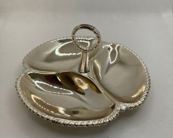 Beautiful “Tarnish Protected Silverplate” Candy or Nut Dish