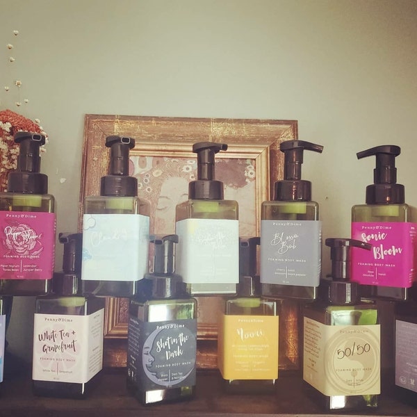 Foam Body Wash Etsy