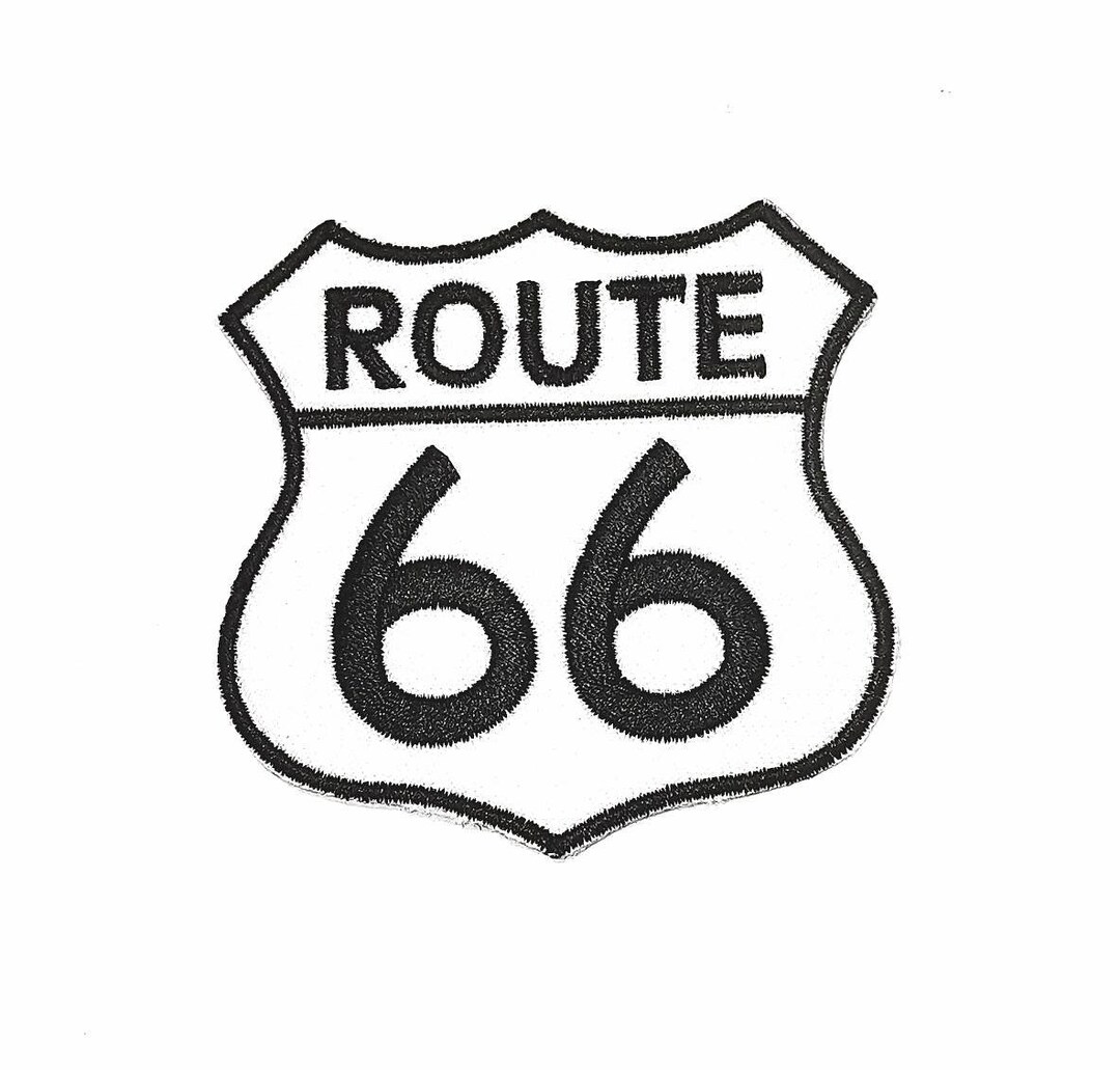 Order 66 Patch Route 66 Embroidered Cloth Iron on Patch Choppers Biker Motorcycle ...