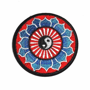 Hippie Yoga Hindoe Geborduurde Doek Opstrijkbare Patch