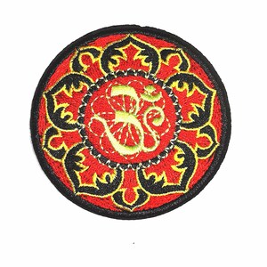 Hippie Yoga Hindu Geborduurd Doek Iron On Patch