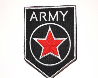 Armée Tissu Brodé Fer Sur Patch Militaire